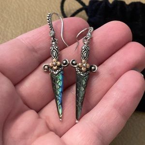 Barbara Bixby  dagger earrings